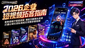 2026AI时代服务增长力实战课-无水印|五力模型三维心法教学,破解门店客源流失低价内卷实现长效业绩增长-优创圈