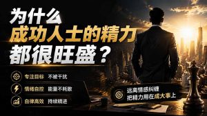 付费文章：为什么成功人士的精力都很旺盛？-优创圈