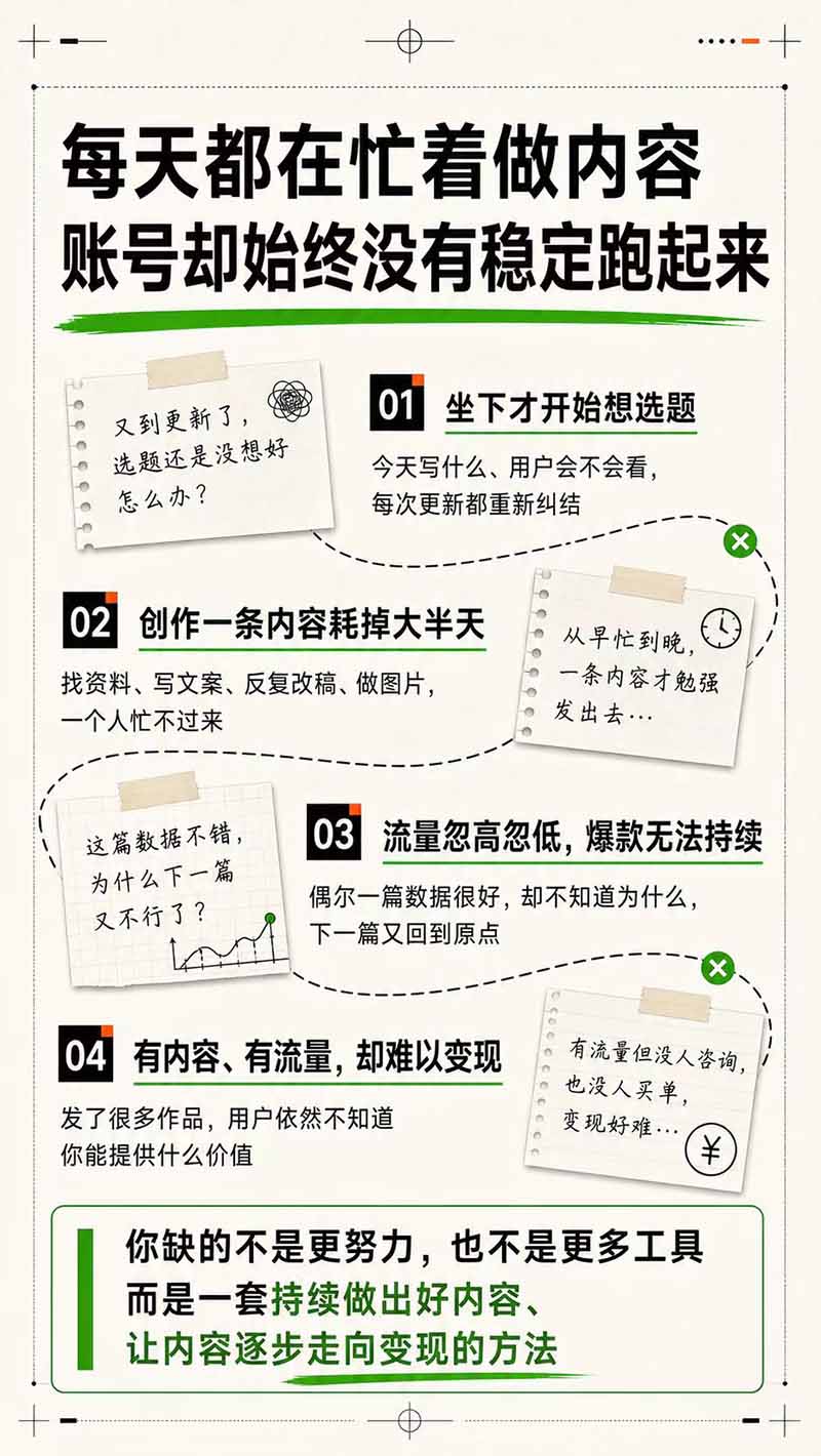 AI一人公司|30天实战训练营;Codex Agent自动参与创作全流程,内容流量变现完整实战教学
