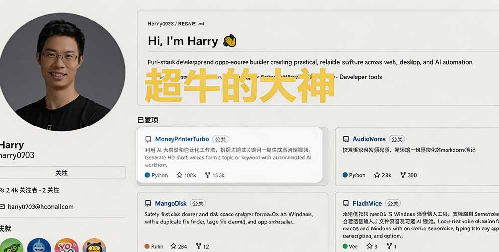 在Gtihub上做出10万 stars 的大神,又发布新项目了!一键让磁盘更干净,开源免费清理工具 MangoDisk