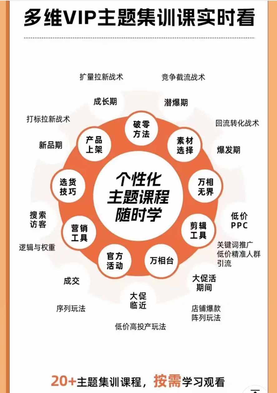 2026淘天开单秘籍PRO实战陪跑课程：全套落地运营玩法，一站式解决淘宝流量低、不出单难题（更新260823）