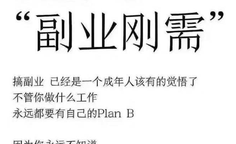 有副业的人多吗_副业5个行业_中国有多少种副业