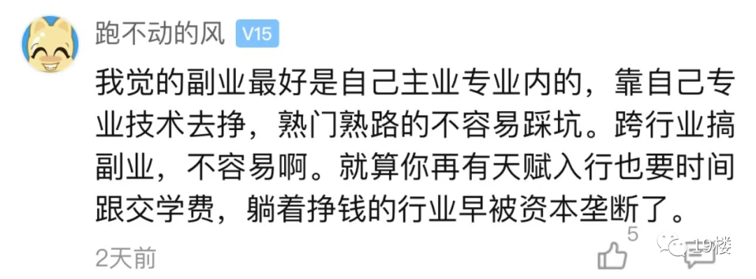 主业比例收入副业占比_副业占主业收入多少比例_主业收入副业收入