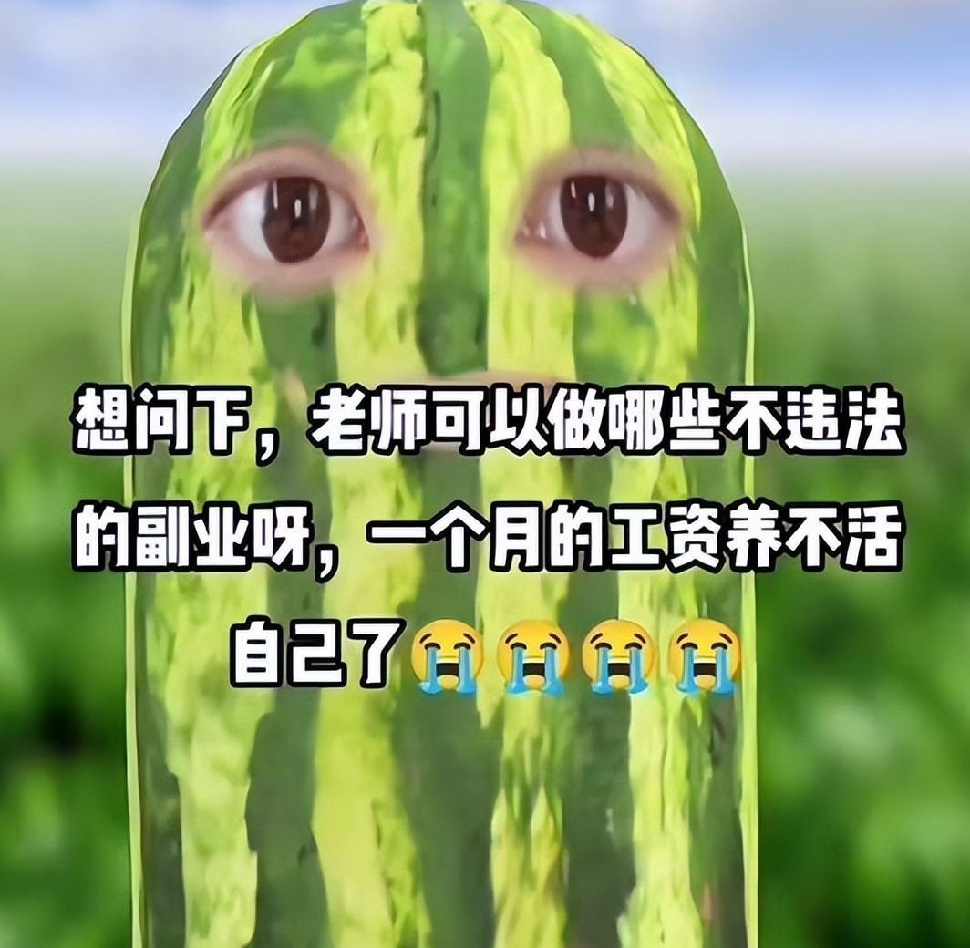教师副业一月赚多少钱正常-“没想到你还有双重身份”，学生分享老师的副业，一个比一个离谱-优创圈