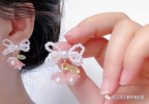 在家做的副业编织-手工活外发加工可靠吗？在家做手工副业挣钱，开饰品加工厂，在手工之家-优创圈