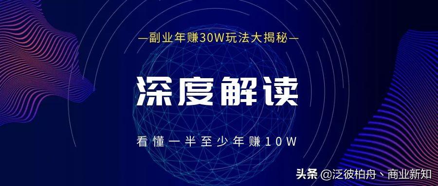 小白在家副业挣钱不-0基础小白副业年赚30W玩法大揭秘-优创圈