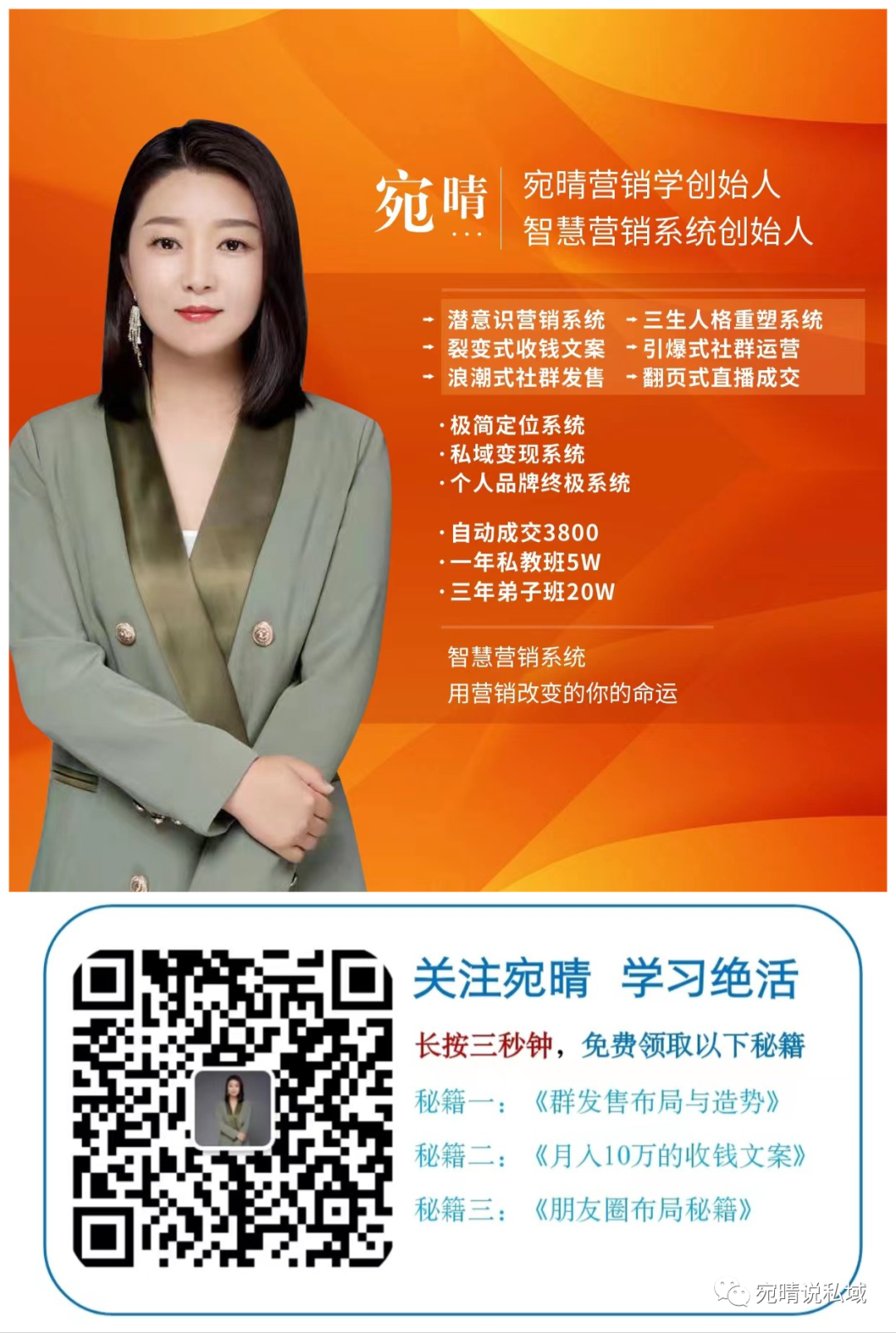 年度规划自己在家做副业-宛晴：宛晴营销学【年度百万合伙人】赚钱计划！-优创圈