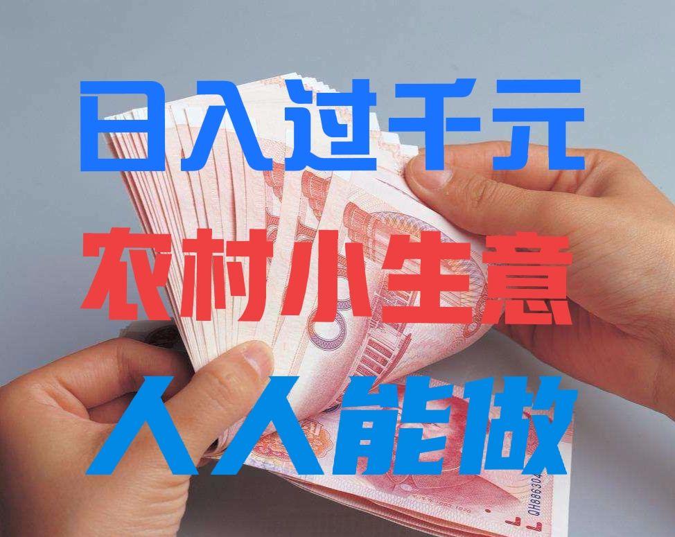 在家里做什么能赚钱-小生意也能赚大钱，想赚钱的赶快来学，日入几百很简单-优创圈