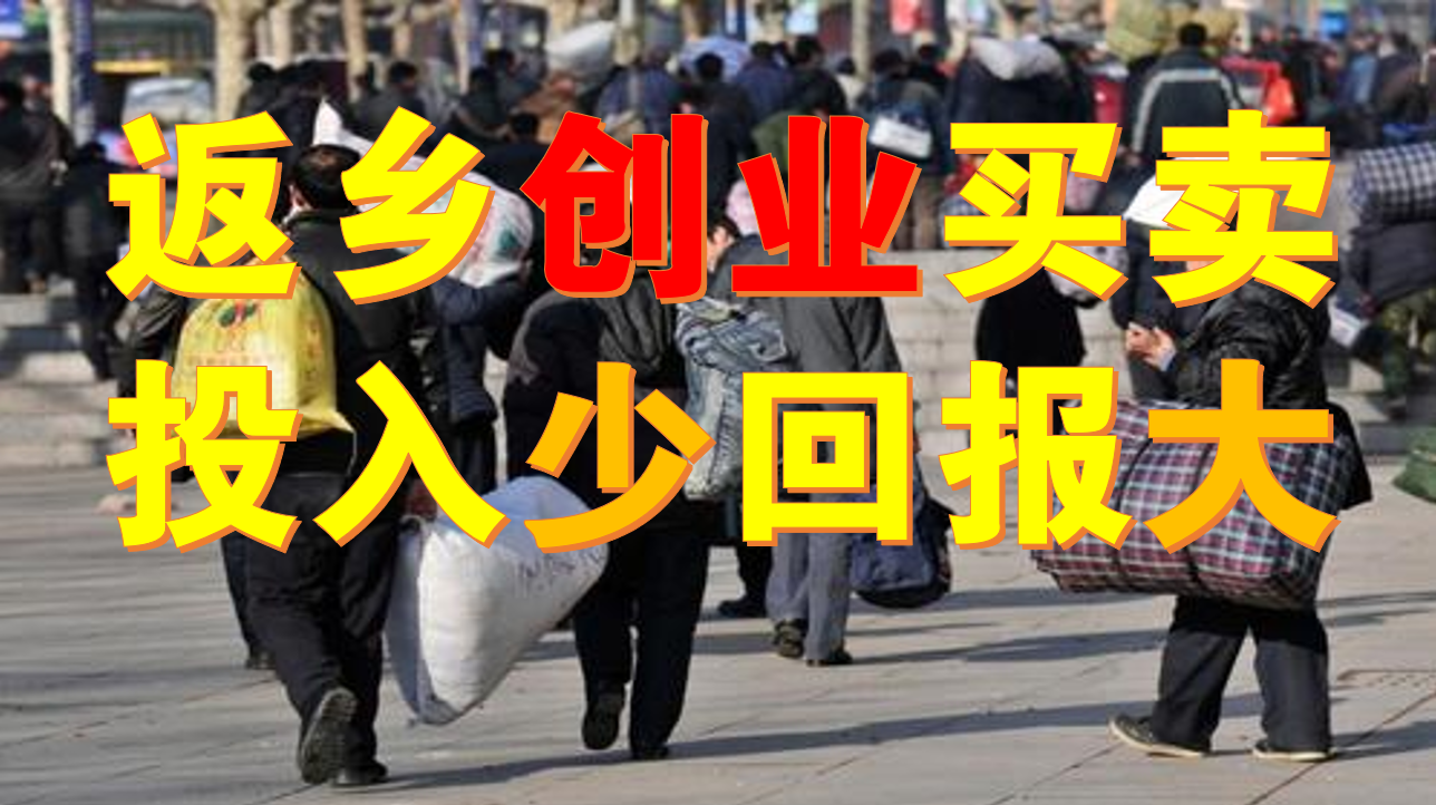 小本买卖什么最赚钱-腊月已到，这10种投资少回报大的小生意开始做了！特别适合农村-优创圈