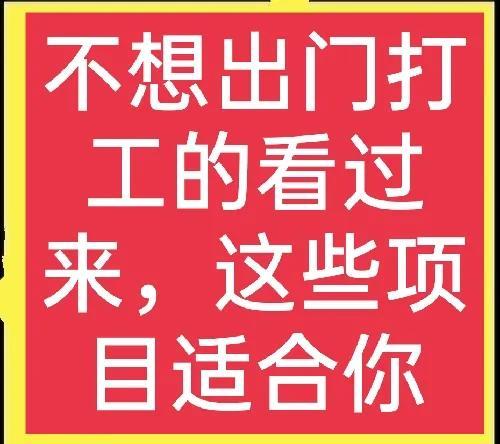 在家做什么好赚钱-不想出门打工，在家加工什么能挣钱？这几个项目值得考虑-优创圈