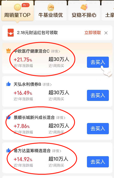 支付宝买什么基金赚钱-最受基民喜爱的基金到底是哪些？-优创圈